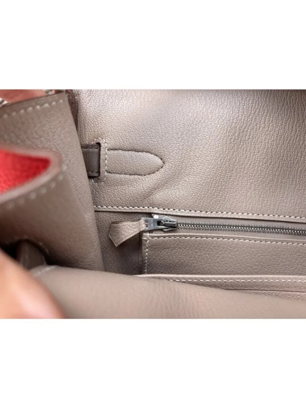 Authentic Hermes Birkin 35 Limited edition Cascade Tricolor Clemence Swift